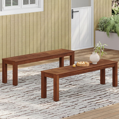 Banc 61,75 po (ensemble de 2)