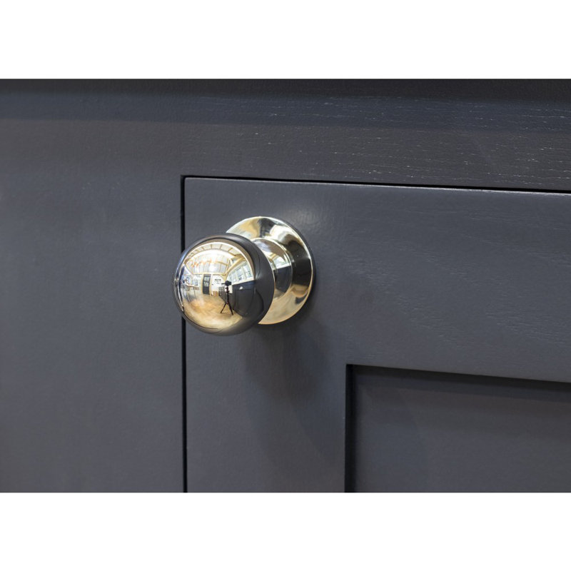 Ball Round Knob, Polished Nickel, 3.1cm