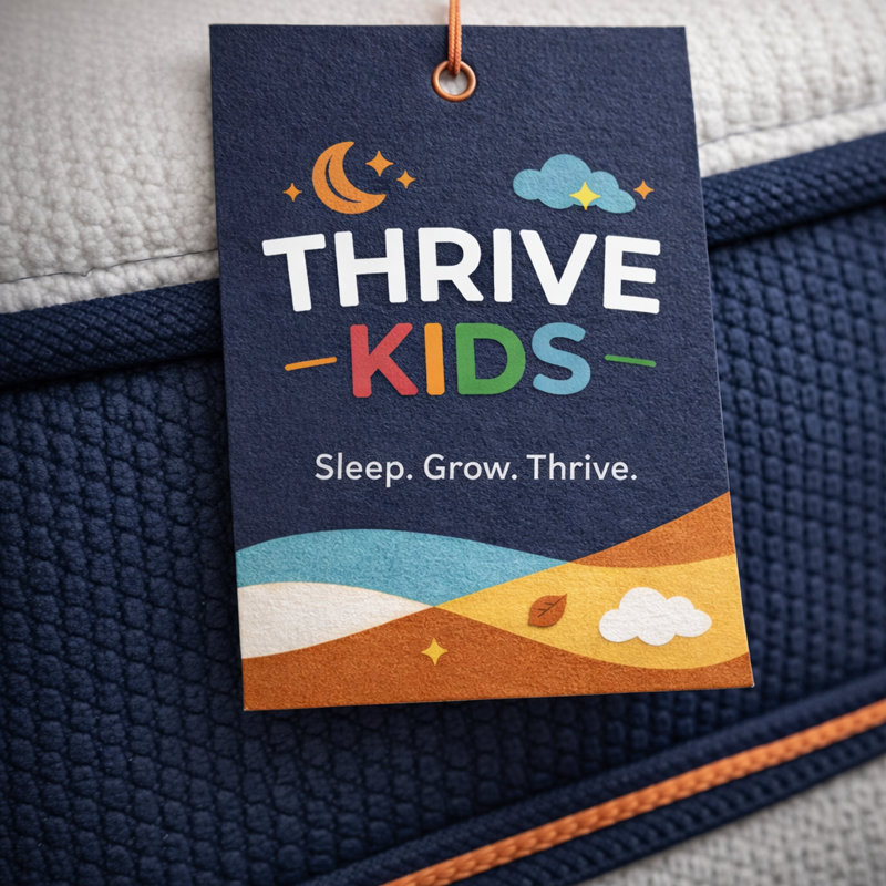 Thrive Kids Viscotherapy Pocket Sprung 800 Mattress, King (5')