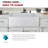 32" L X 20" W Double Basin Farmhouse Kitchen Sink With Basket Strainer