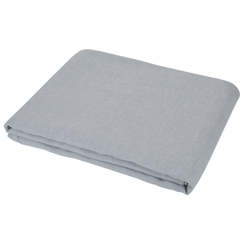 Peachland 100% Linen Flat Sheet, Twin, Sea Glass