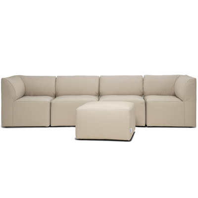 Big Joe Patio 5 Piece Outdoor Sectional