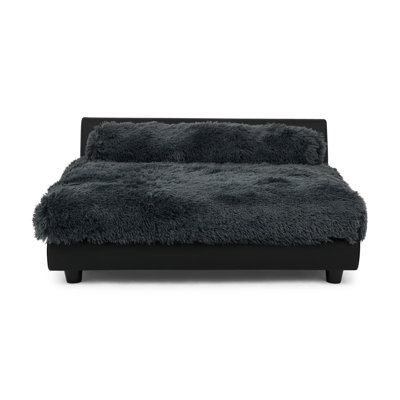 Soho Orthopedic Faux Leather Pet Bed