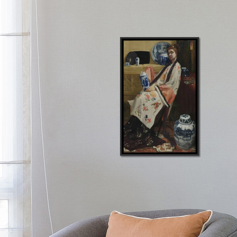 Print, 66.04 cm H x 45.72 cm W x 4.445 cm D, Black