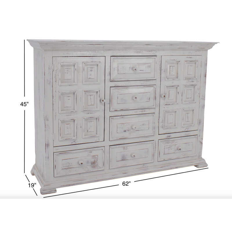 Commode blanche Chalet
