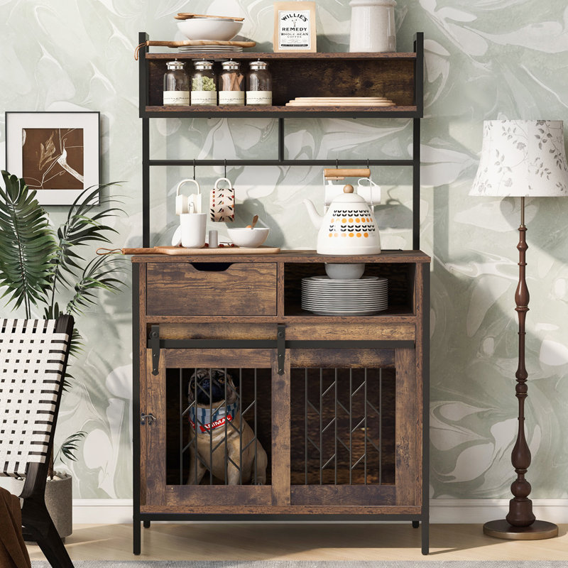 Armoire de rangement décorative