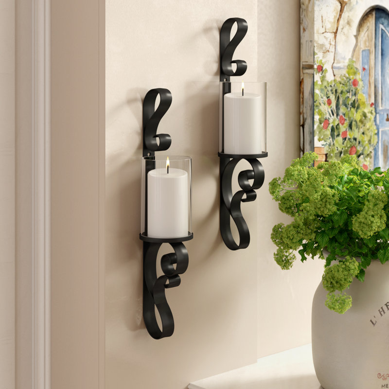 2 Piece Iron Wall Wall Sconce Set