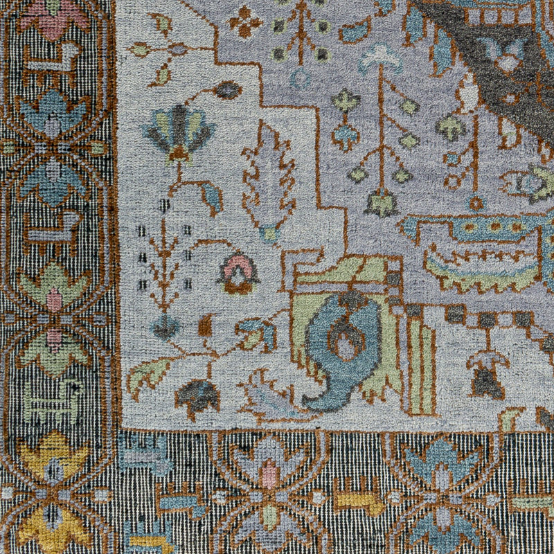 Gunesh Wool Oriental Area Rug, Rectangle 2' x 3'