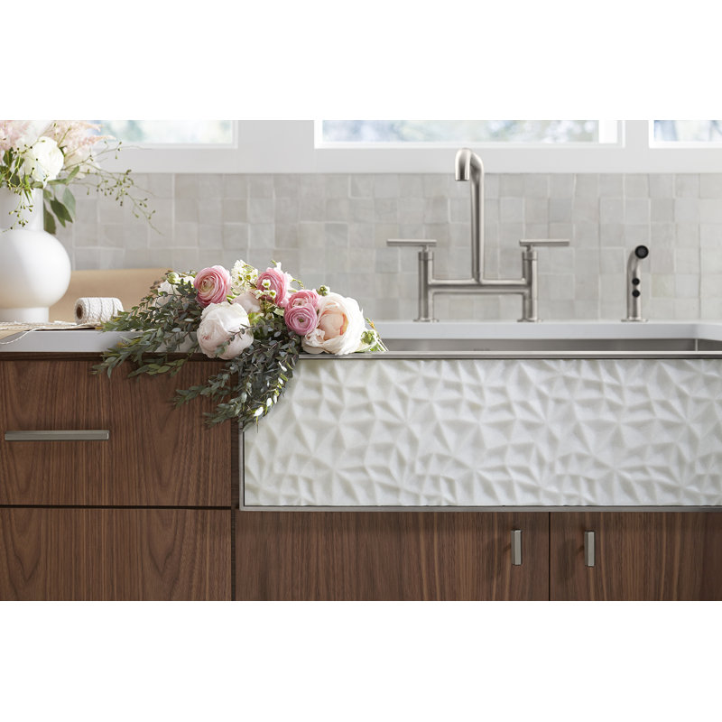 Tailor Carved Stone Insert, Royal White