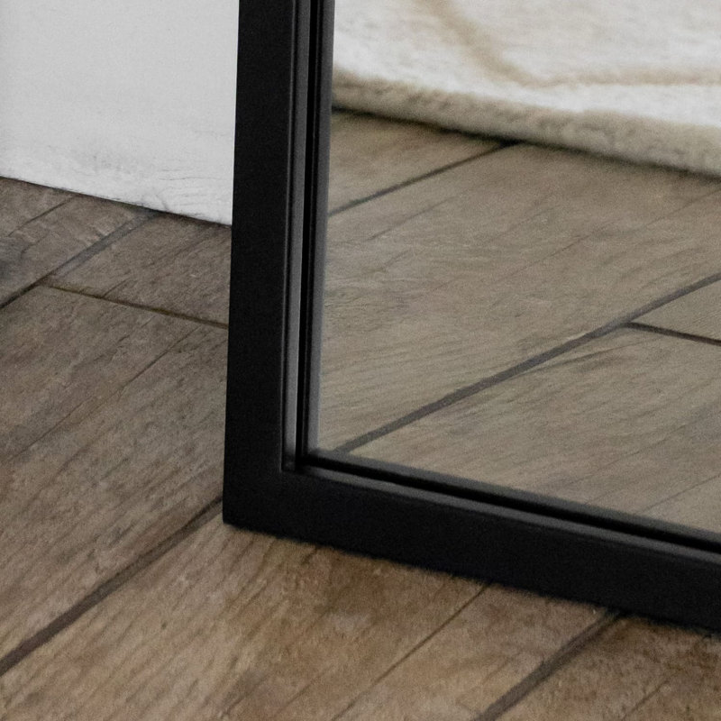 Takara Metal Rectangle Mirror, 150cm x 60cm, Black