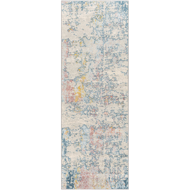 Adler Abstract Indoor Rug, Runner 2'7" x 7'3"
