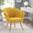 Velvet Barrel Chair-752245513