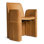 Parentheses Leather Arm Chair