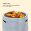 Round Stone Smokeless Fire Pit