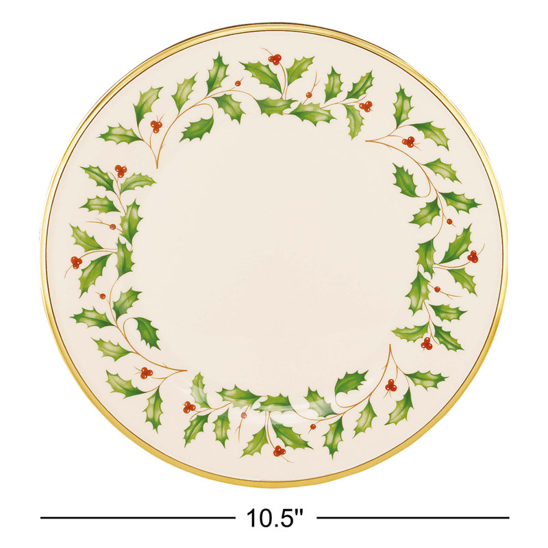Lenox Holiday 10.5" Dinner Plate
