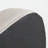 Caras Upholstered Light Sand Triangular Compression Ottoman No Assembly Required-109241972