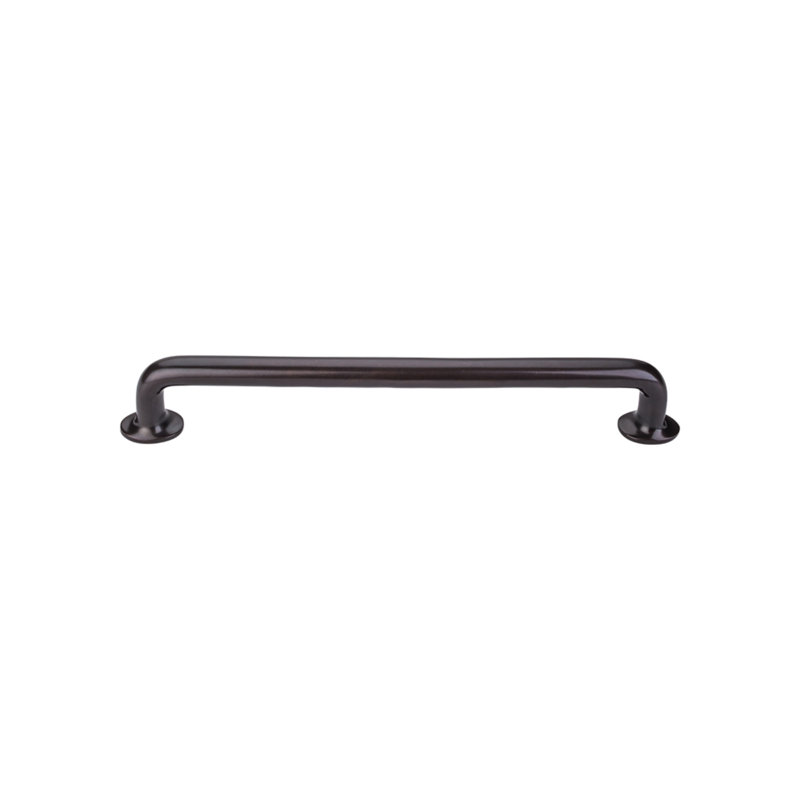 Aspen Rounded Bar Pull, Medium Bronze, 18" Center to Center