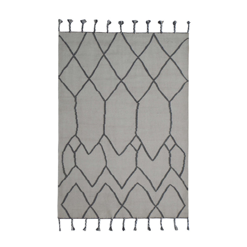 Trumbull Geometric Hand Woven Area Rug, Rectangle 200 x 290cm