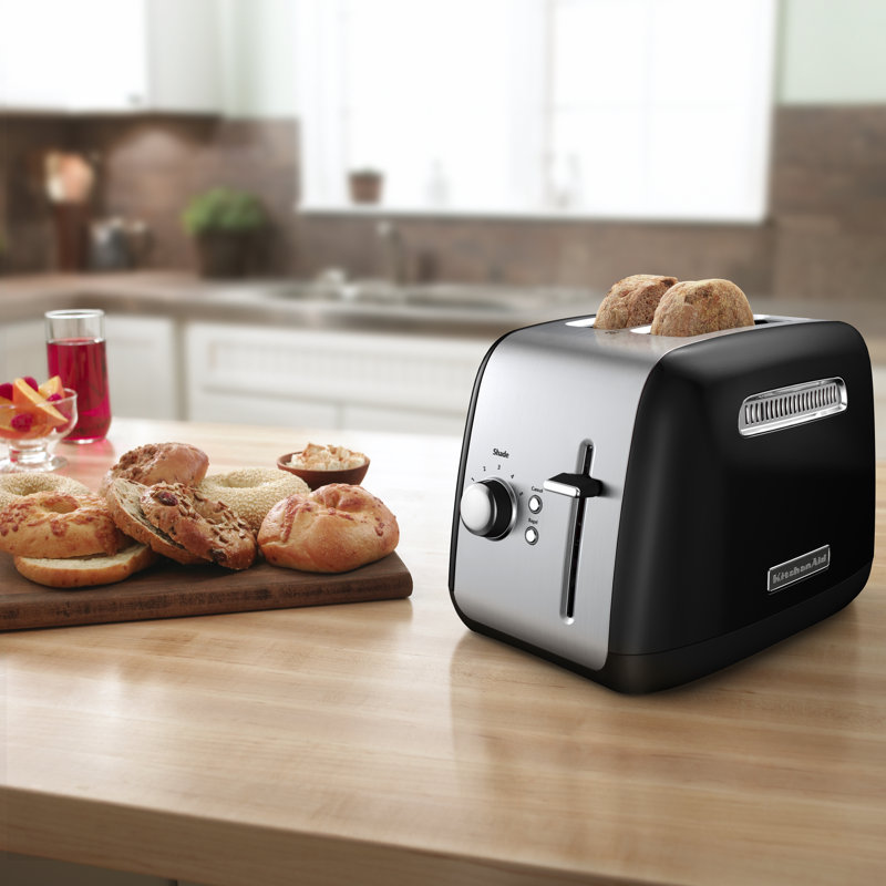 KitchenAid® 2-Slice Toaster with Manual Lift Lever, Onyx Black