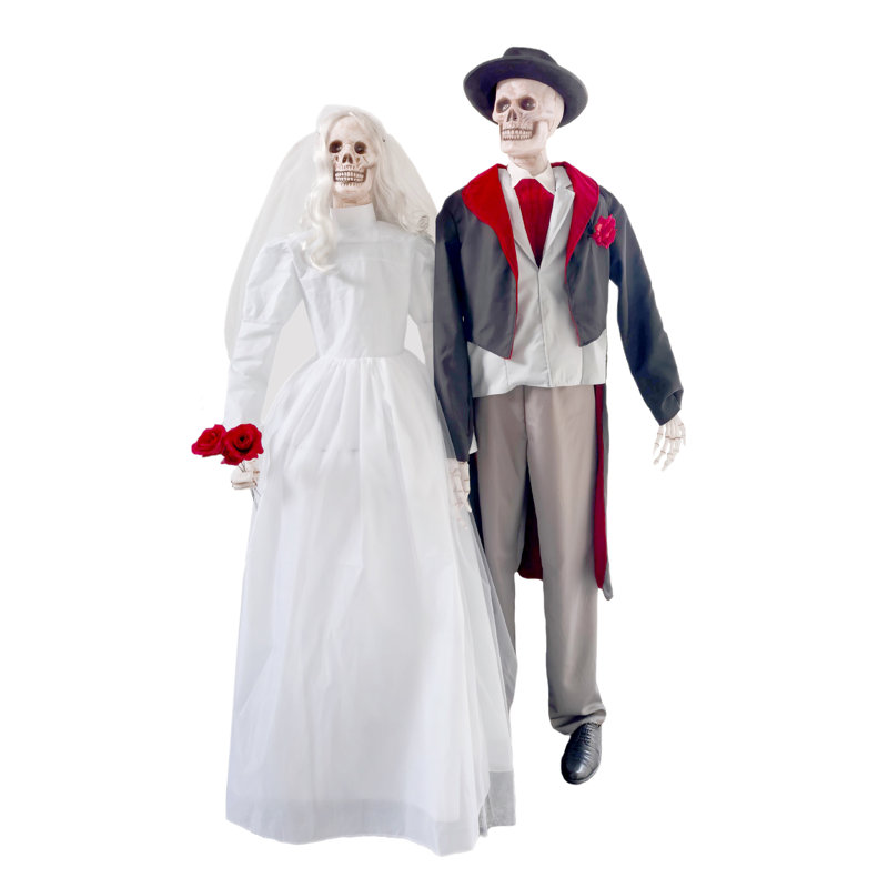 Animatronique d'Halloween avec mouvement et yeux rouges DEL Haunted Hill Farm 6 pi