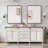 Miroir de vanité Stemn encadré / Miroir d'appoint-95756113-95979825
