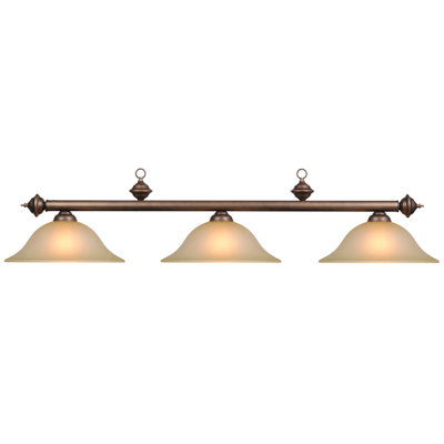 Cedartown 3 - Light Pool Table Linear Pendant