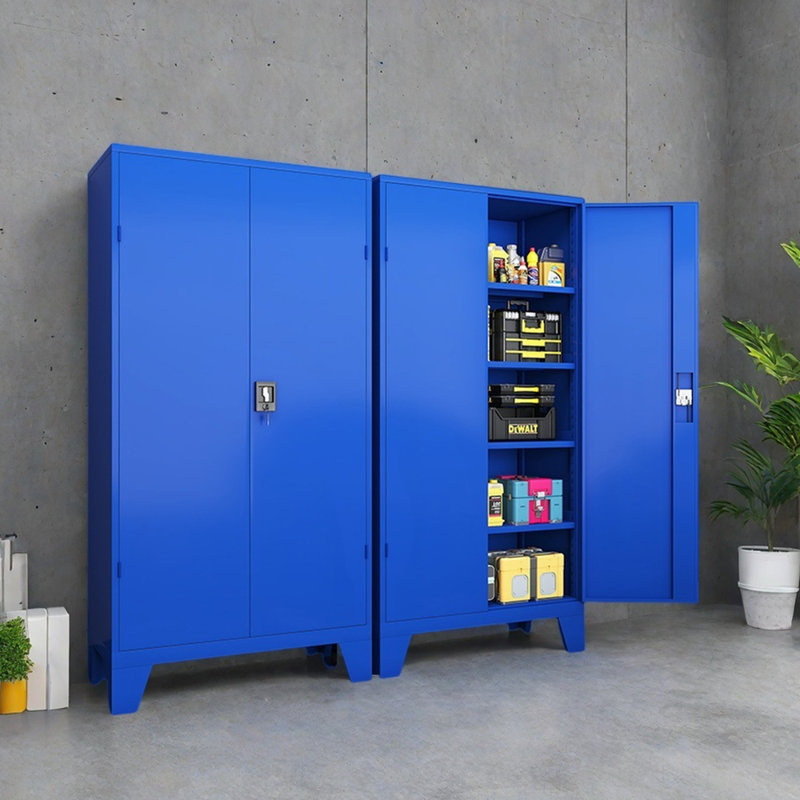 Multi-purpose Garage Lockers, Blue