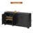 60" Sideboard With Storage, 4 Doors Modern Buffet Cabinet With 2 Large Cabinet & Adjustable Shelves For Dining Room, Kitchen, Entryway-89154060