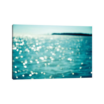 Sea Sparkle 1 Piece Wrapped Canvas Wall Art