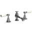 Connaught White Lever Widespread Bathroom Faucet-32123861