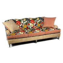 Azriah Charles of London Sofa Wade Logan Upholstery Color: Silver Gray