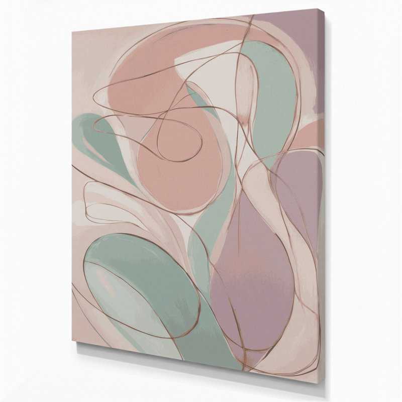 Abstrait art figuratif gris sur toile 61, H 14 po x l 11 po