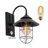 Barwicks Outdoor Wall Sconce Porch Light with Sensor