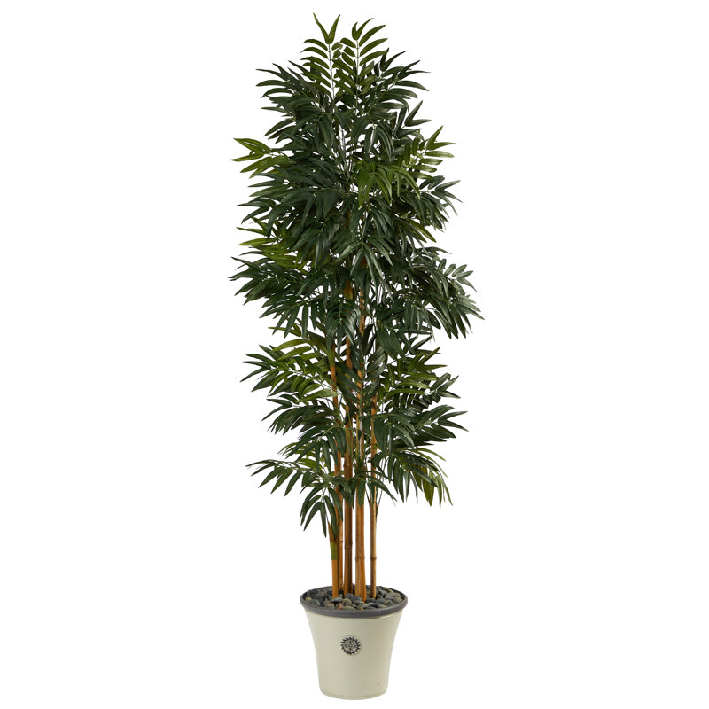 72'' Faux Palm Tree in Planter