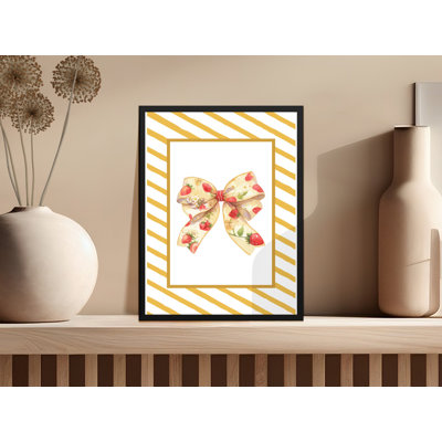 Chalres Single Picture Frame Print