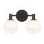 Sean Lavin Torian Bathroom Bedroom Wall Fixture With Milk Clear Glass Mix Shade-241316442-241316443-241316445
