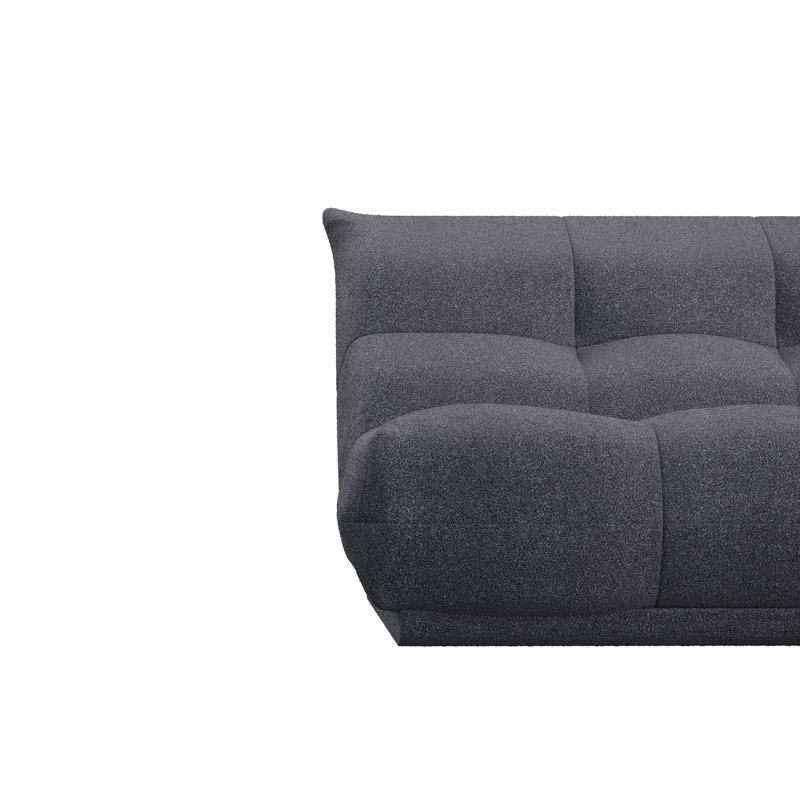 Grand Right Corner Sofa, Anthracite, Right Hand Facing