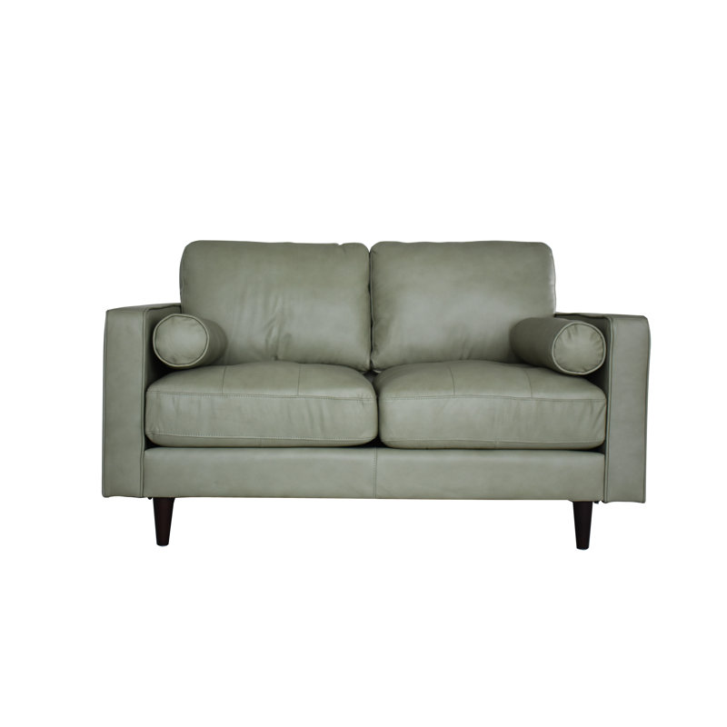 Causeuse en cuir Amara