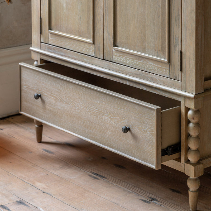Solid + Manufactured Wood Wardrobe