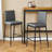 Rolands Upholstered Counter Stool with Metal Frame-23819050
