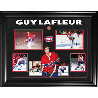 «Guy Lafleur», reproduction multi-photos encadrée