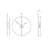 Metal Wall Clock-70723535