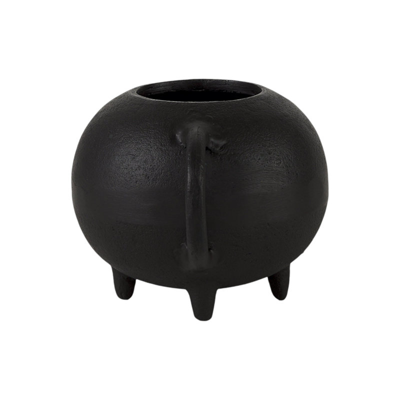 Bol d'inspiration italienne en métal noir mat
