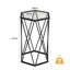 Glass Top Frame End Table