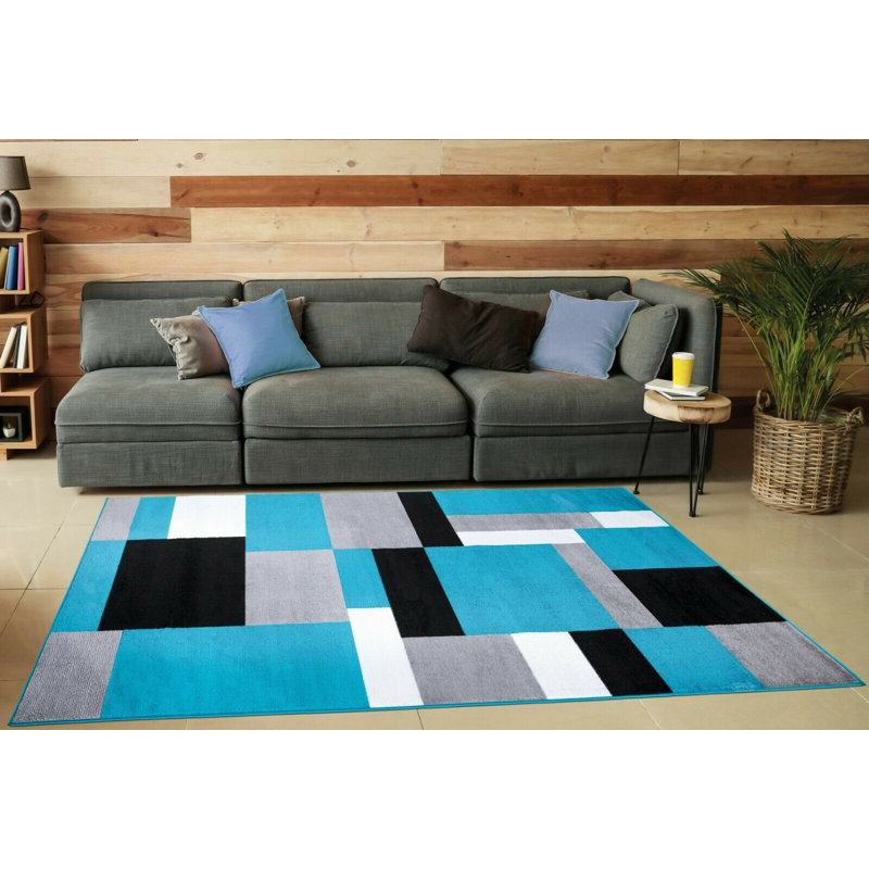 Anastacia Geometric Area Rug, Rectangle 120 x 170cm