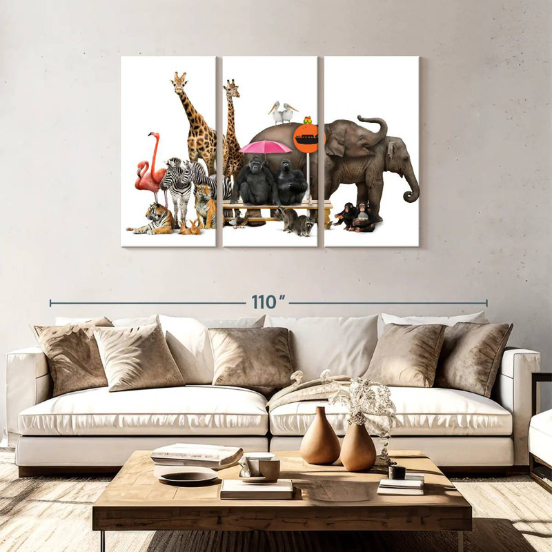 Ketti Waiting For The Ark, 48" H x 74" W