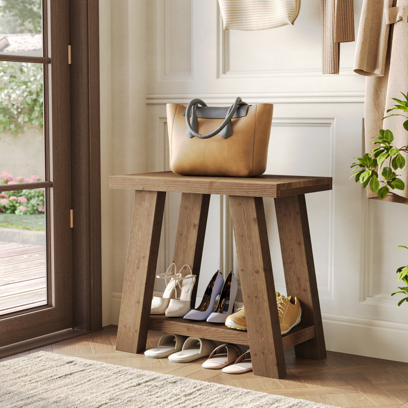 Solid Wood End Table, 1