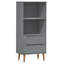 Dowe Solid Wood Bookcase-51369126-51369127