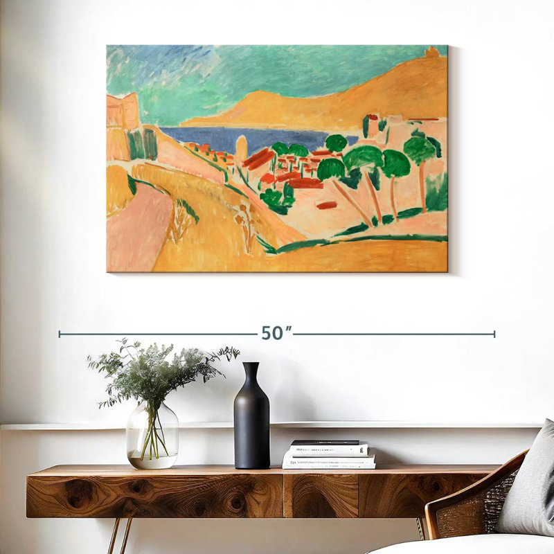 Gillard Collioure En Aout, H 26 po x l 39 po