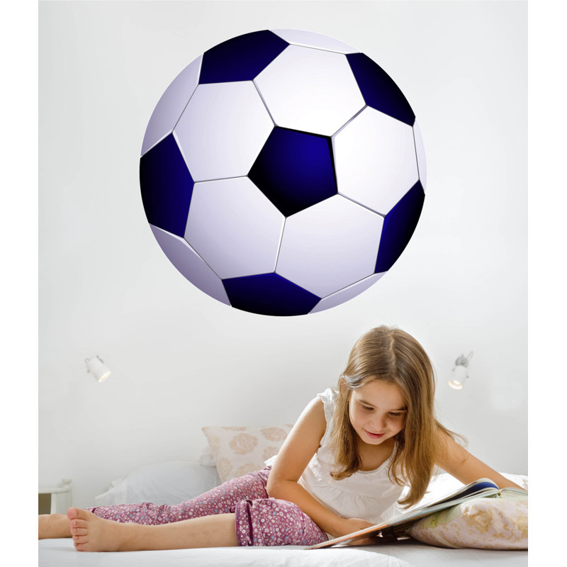 Adhésif décoratif ballon de soccer I, H 48 po x l 48 po